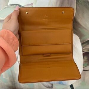 Louis Vuitton Mini Lin Porte Tresor long wallet WITH Authenticity Certificate